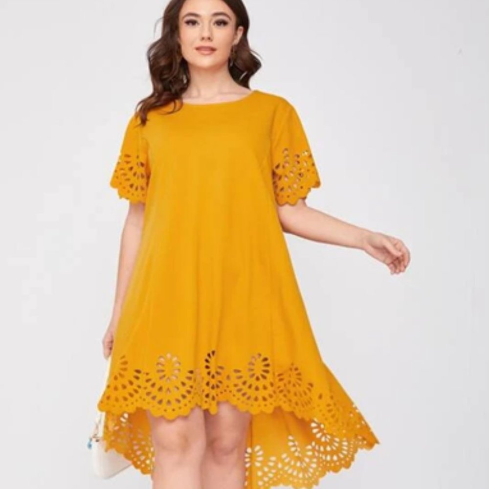 Shein Women's Dress Size 1X (14) Hi-Low Style,